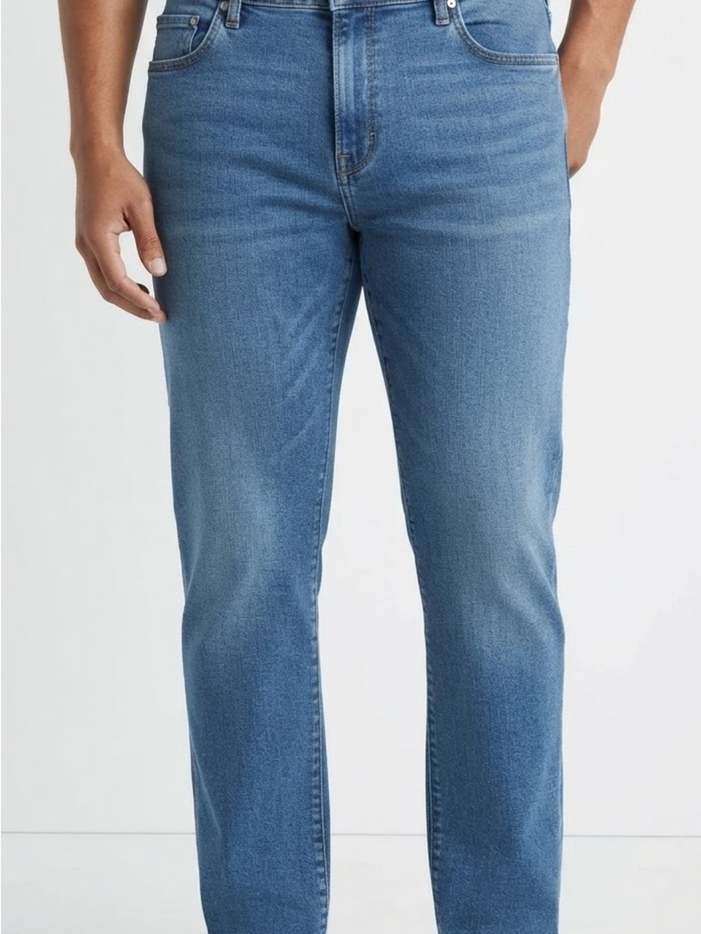 Express athletic Fit Men's Light Blue Classic Straight Jeans Size 36x30